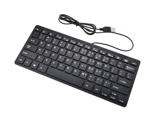 Moldeo a presión plástico del PASO para el teclado de equipo de escritorio atado con alambre de la oficina del teclado